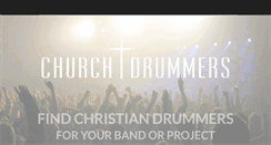 Desktop Screenshot of churchdrummer.com